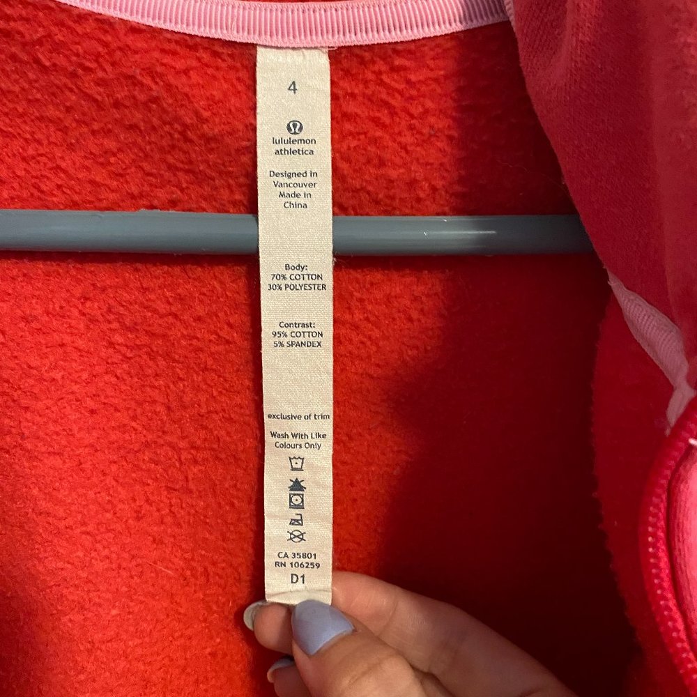 lululemon Scuba Hoodie - Bon Bon Color - Picture 6 of 6